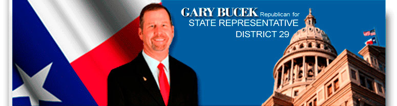 Vote for Gary Bucek: Rebuplican Candidate for State Representative District 29